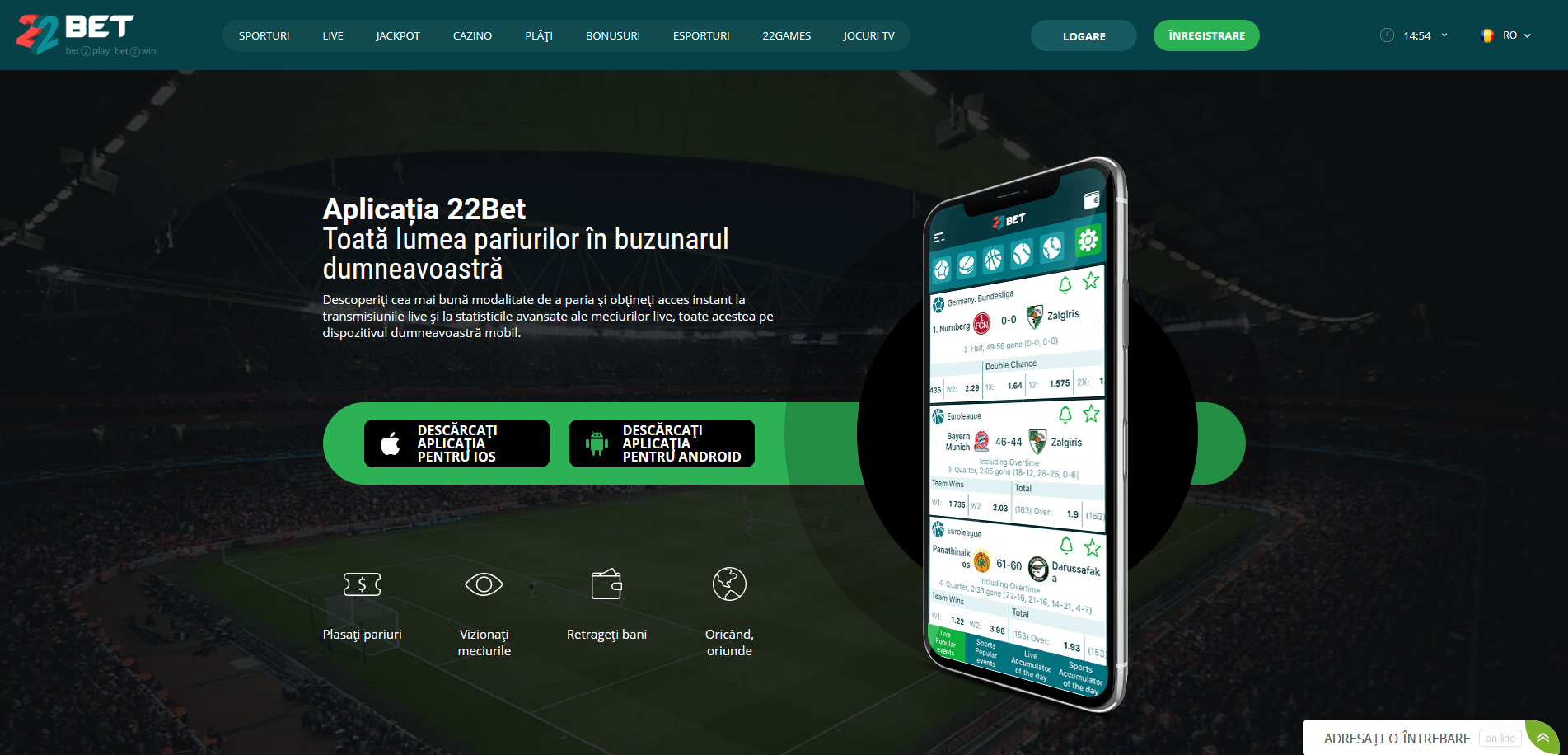 22bet Mobile